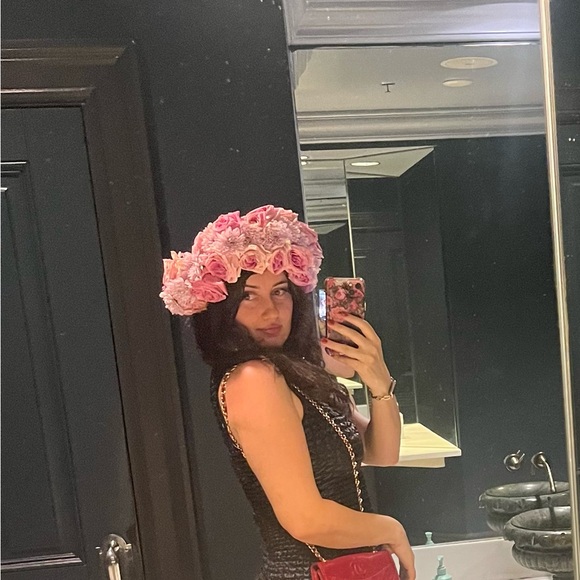 RARE Chanel Vibrant Red Quilted Lambskin Bag - Picture 5 of 8